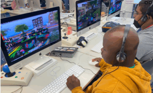 Students on the autism spectrum learn and practice basic life and social skills in a 3D online environment.